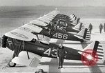 Image of P-36 Hawk aircraft of 8th Pursuit Group  Virginia USA, 1939, second 4 stock footage video 65675060998
