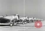 Image of P-36 Hawk aircraft of 8th Pursuit Group  Virginia USA, 1939, second 19 stock footage video 65675060998