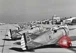 Image of P-36 Hawk aircraft of 8th Pursuit Group  Virginia USA, 1939, second 51 stock footage video 65675060998