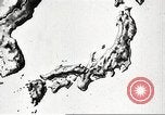 Immagine di Mappa animata che mostra le sfere di influenza pianificate dal Giappone Oceano Pacifico, 1934, secondo 4 filmato di repertorio 65675061004