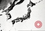 Immagine di Mappa animata che mostra le sfere di influenza pianificate dal Giappone Oceano Pacifico, 1934, secondo 9 filmato di repertorio 65675061004