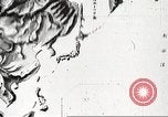 Immagine di Mappa animata che mostra le sfere di influenza pianificate dal Giappone Oceano Pacifico, 1934, secondo 30 filmato di repertorio 65675061004