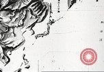 Immagine di Mappa animata che mostra le sfere di influenza pianificate dal Giappone Oceano Pacifico, 1934, secondo 34 filmato di repertorio 65675061004