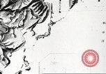 Immagine di Mappa animata che mostra le sfere di influenza pianificate dal Giappone Oceano Pacifico, 1934, secondo 36 filmato di repertorio 65675061004