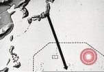 Immagine di Mappa animata che mostra le sfere di influenza pianificate dal Giappone Oceano Pacifico, 1934, secondo 59 filmato di repertorio 65675061004