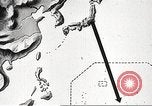 Immagine di Mappa animata che mostra le sfere di influenza pianificate dal Giappone Oceano Pacifico, 1934, secondo 60 filmato di repertorio 65675061004