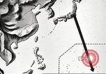 Immagine di Mappa animata che mostra le sfere di influenza pianificate dal Giappone Oceano Pacifico, 1934, secondo 61 filmato di repertorio 65675061004