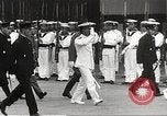 Image of Emperor Hirohito in naval uniform Yokohama Japan, 1934, second 21 stock footage video 65675061006