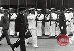 Image of Emperor Hirohito in naval uniform Yokohama Japan, 1934, second 24 stock footage video 65675061006