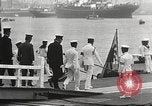 Image of Emperor Hirohito in naval uniform Yokohama Japan, 1934, second 33 stock footage video 65675061006