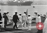 Image of Emperor Hirohito in naval uniform Yokohama Japan, 1934, second 34 stock footage video 65675061006