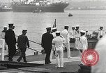 Image of Emperor Hirohito in naval uniform Yokohama Japan, 1934, second 35 stock footage video 65675061006