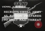 Image of Austrian troops Vienna Austria, 1934, second 1 stock footage video 65675061008