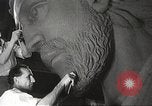 Image of huge statue of Christ Denver Colorado USA, 1934, second 22 stock footage video 65675061010