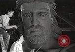 Image of huge statue of Christ Denver Colorado USA, 1934, second 23 stock footage video 65675061010