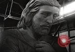 Image of huge statue of Christ Denver Colorado USA, 1934, second 35 stock footage video 65675061010