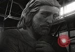 Image of huge statue of Christ Denver Colorado USA, 1934, second 36 stock footage video 65675061010