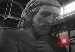 Image of huge statue of Christ Denver Colorado USA, 1934, second 37 stock footage video 65675061010