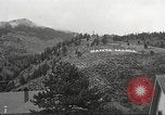 Image of huge statue of Christ Denver Colorado USA, 1934, second 43 stock footage video 65675061010