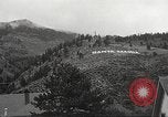 Image of huge statue of Christ Denver Colorado USA, 1934, second 45 stock footage video 65675061010