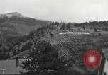 Image of huge statue of Christ Denver Colorado USA, 1934, second 46 stock footage video 65675061010