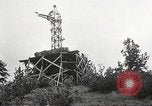 Image of huge statue of Christ Denver Colorado USA, 1934, second 51 stock footage video 65675061010