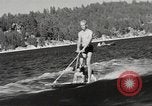 Image of Dog water skiing California United States USA, 1934, second 11 stock footage video 65675061011