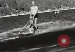 Image of Dog water skiing California United States USA, 1934, second 12 stock footage video 65675061011