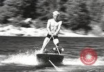 Image of Dog water skiing California United States USA, 1934, second 22 stock footage video 65675061011