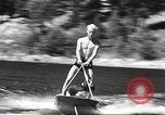 Image of Dog water skiing California United States USA, 1934, second 25 stock footage video 65675061011