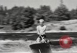 Image of Dog water skiing California United States USA, 1934, second 33 stock footage video 65675061011