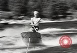 Image of Dog water skiing California United States USA, 1934, second 35 stock footage video 65675061011