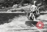 Image of Dog water skiing California United States USA, 1934, second 37 stock footage video 65675061011
