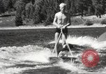 Image of Dog water skiing California United States USA, 1934, second 39 stock footage video 65675061011