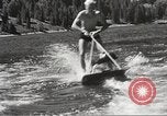 Image of Dog water skiing California United States USA, 1934, second 44 stock footage video 65675061011