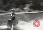 Image of Dog water skiing California United States USA, 1934, second 52 stock footage video 65675061011
