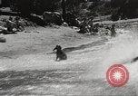 Image of Dog water skiing California United States USA, 1934, second 57 stock footage video 65675061011