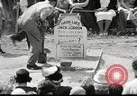 Image of Jack Loreen buried alive Chicago Illinois USA, 1934, second 23 stock footage video 65675061013