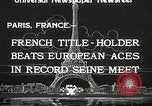 Image of swimmer Jean Taris Paris France, 1934, second 3 stock footage video 65675061014
