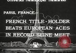 Image of swimmer Jean Taris Paris France, 1934, second 6 stock footage video 65675061014