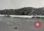 Image of swimmer Jean Taris Paris France, 1934, second 39 stock footage video 65675061014