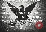 Image of Hugh Samuel Johnson New York City USA, 1934, second 3 stock footage video 65675061015