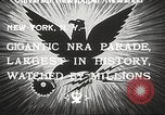 Image of Hugh Samuel Johnson New York City USA, 1934, second 5 stock footage video 65675061015