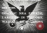 Image of Hugh Samuel Johnson New York City USA, 1934, second 11 stock footage video 65675061015