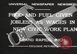 Image le chômage Plan d'aides par George W Welsh Grand Rapids Michigan USA, 1932, de la seconde 5 séquences d'archives historiques vidéo 65675061017