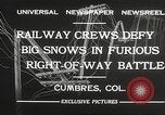 Image of train Colorado United States USA, 1932, second 6 stock footage video 65675061019