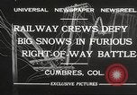 Image of train Colorado United States USA, 1932, second 9 stock footage video 65675061019