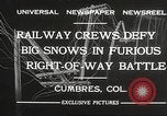 Image of train Colorado United States USA, 1932, second 11 stock footage video 65675061019