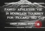 Standbild Skifahren Obergurgl Österreich, 1932, aus Sekunde 6 historischem Filmmaterial Videoclip 65675061022