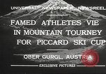 Standbild Skifahren Obergurgl Österreich, 1932, aus Sekunde 7 historischem Filmmaterial Videoclip 65675061022